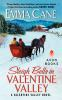 Book cover for "Sleigh bells in Valentine Valley".