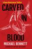 Book cover for "Carved in Blood: A Hana Westerman Thriller".