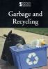 Book cover for "Garbage and recycling".