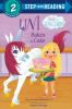Book cover for "Uni bakes a cake".