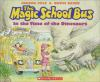 Book cover for "The magic school bus in the time of the dinosaurs".