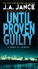 Book cover for "Until proven guilty".