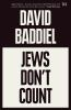 Book cover for "Jews don't count"