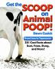 Book cover for "Get the scoop on animal poop!"