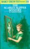 Book cover for "The scarlet slipper mystery".
