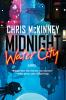 Book cover for "Midnight, water city"