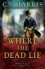 Book cover for "Where the dead lie".