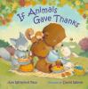Book cover for "If animals gave thanks"