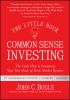 Book cover for "The little book of common sense investing"