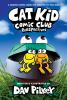 Book cover for "Cat Kid Comic Club".