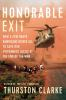 Book cover for "Honorable exit"
