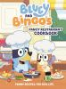 Book cover for "Bluey and Bingo's fancy restaurant cookbook"