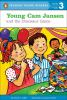 Book cover for "Young Cam Jansen and the dinosaur game".