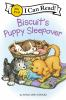 Book cover for "Biscuit's puppy sleepover".