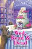 Book cover for "Wed, read & dead".