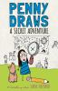 Book cover for "Penny draws a secret adventure".