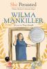 Book cover for "Wilma Mankiller".