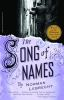 Book cover for "The song of names"