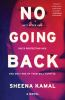 Book cover for "No going back"