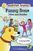 Book cover for "Funny bone jokes and riddles".
