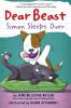 Book cover for "Simon sleeps over".