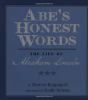Book cover for "Abe's honest words".