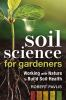 Book cover for "Soil science for gardeners".