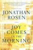 Book cover for "Joy comes in the morning"