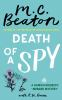 Book cover for "Death of a spy".