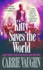 Book cover for "Kitty saves the world".