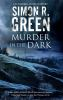 Book cover for "Murder in the dark".