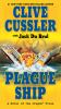 Book cover for "Plague ship".
