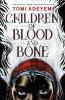 Book cover for "Children of blood and bone".