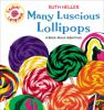 Book cover for "Many luscious lollipops".