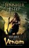 Book cover for "Heart of venom".