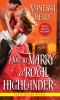 Book cover for "How to marry a royal Highlander".