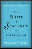 Book cover for "How to write a sentence"