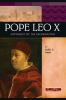 Book cover for "Pope Leo X".