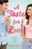 Book cover for "A taste for love"
