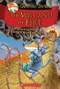 Book cover for "The volcano of fire".