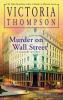 Book cover for "Murder on Wall Street".