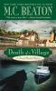 Book cover for "Death of a village".