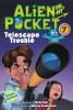 Book cover for "Telescope troubles".