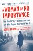 Book cover for "A woman of no importance"