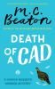 Book cover for "Death of a cad".