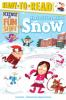 Book cover for "The cool story behind snow".