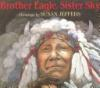 Book cover for "Brother eagle, sister sky"