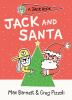 Book cover for "Jack and Santa".
