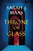 Book cover for "Throne of glass".