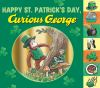 Book cover for "Happy St. Patrick's Day, Curious George".